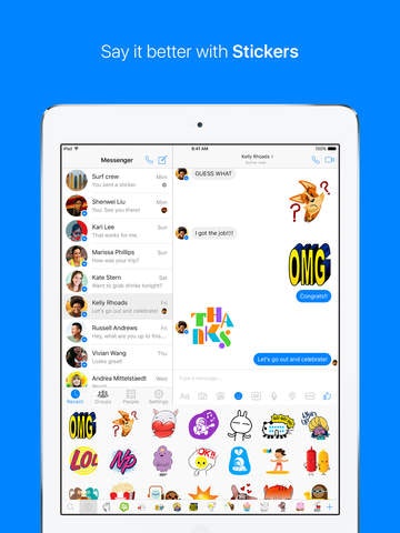 SMS on Facebook Messenger gallery image