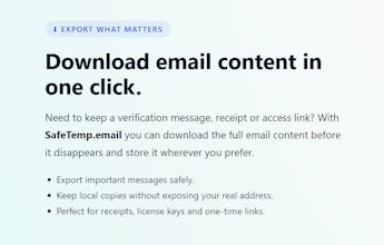 SafeTemp.email gallery image