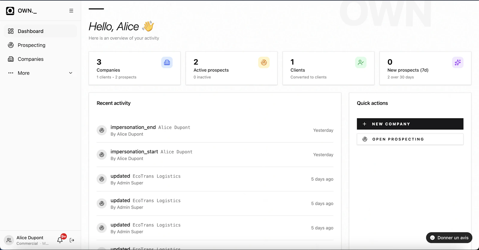 OWN. screenshot 3