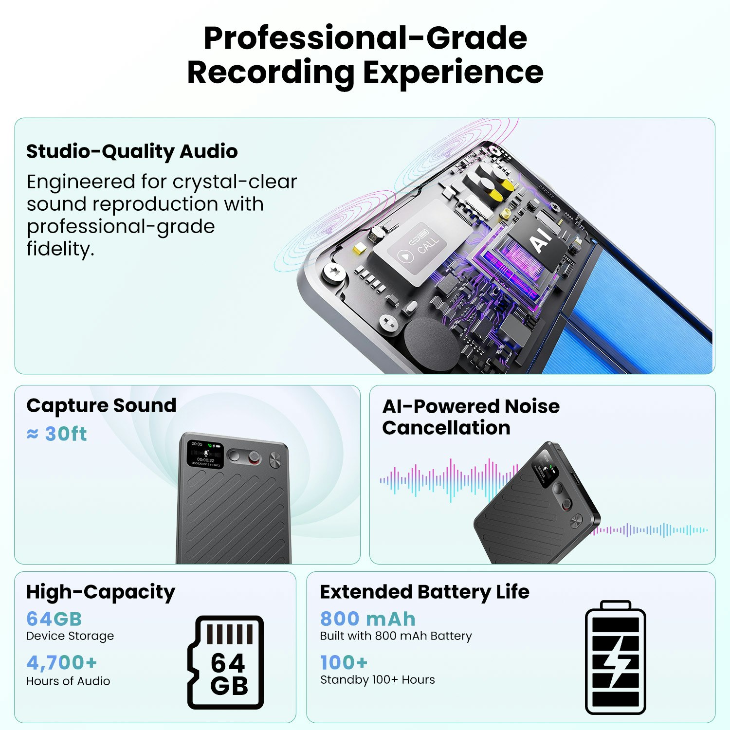 Ailith RecNote AI Voice Recorder gallery image