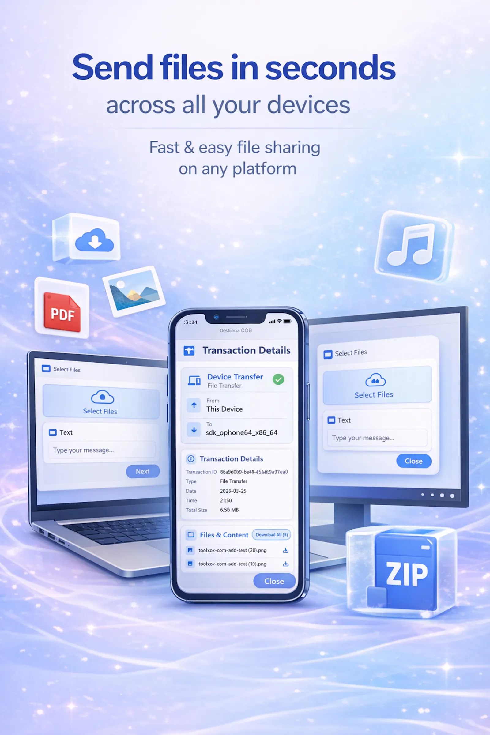 TapSend screenshot 2