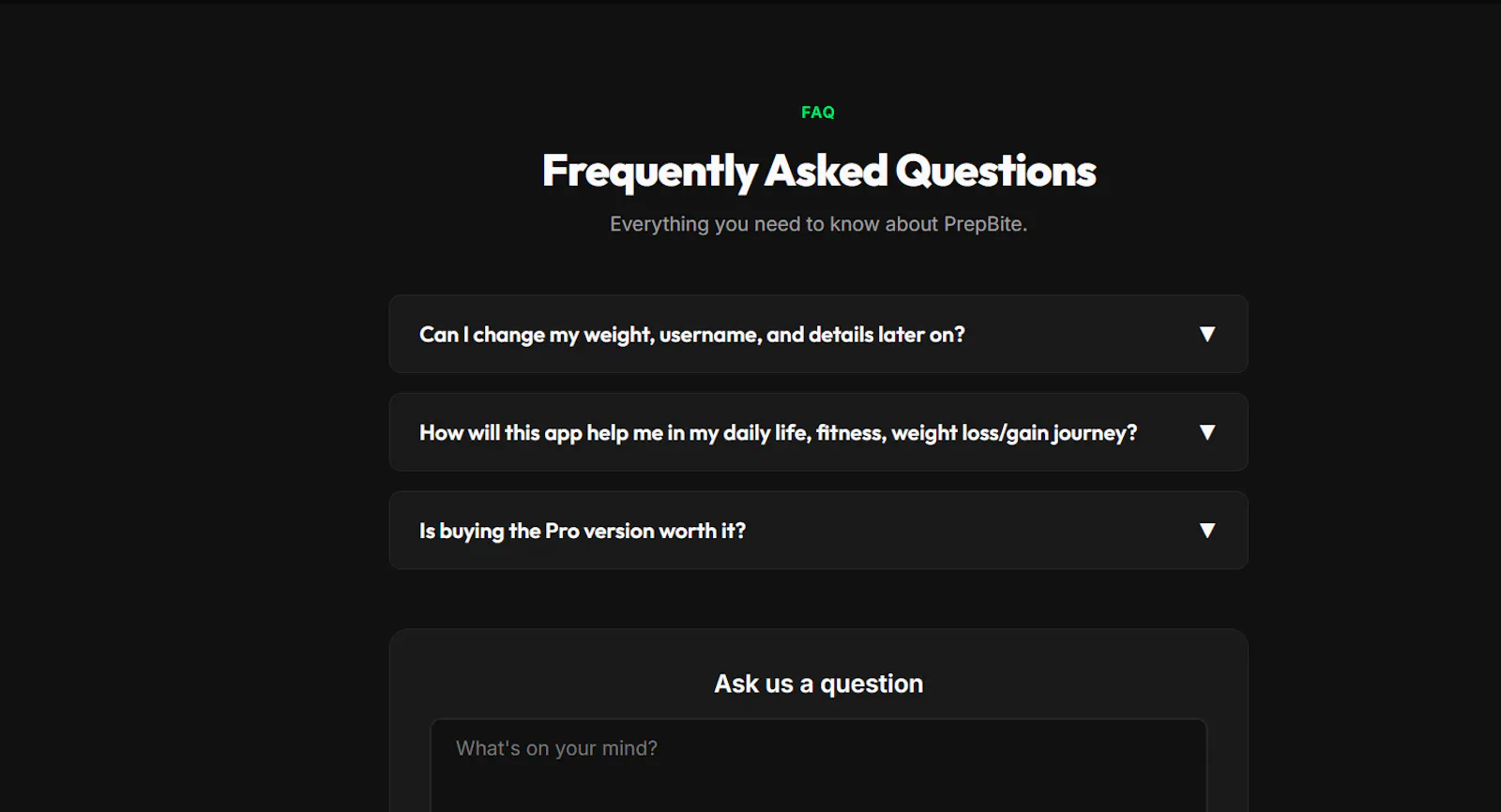 PrepBite screenshot 4