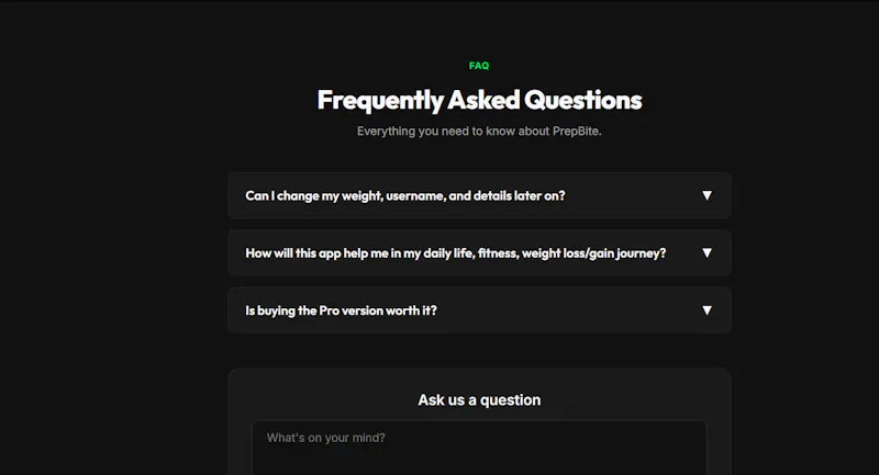 PrepBite screenshot 4
