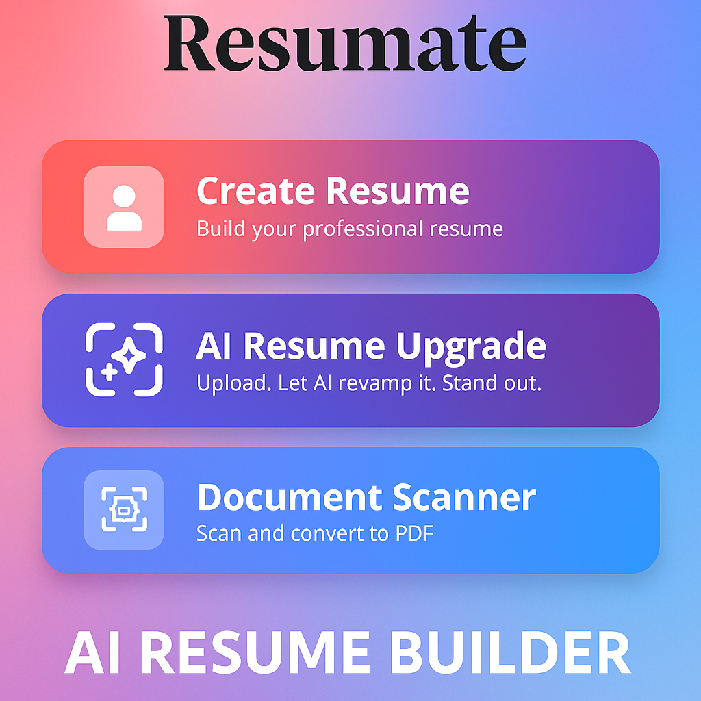 AI Resume Builder & CV Maker gallery image