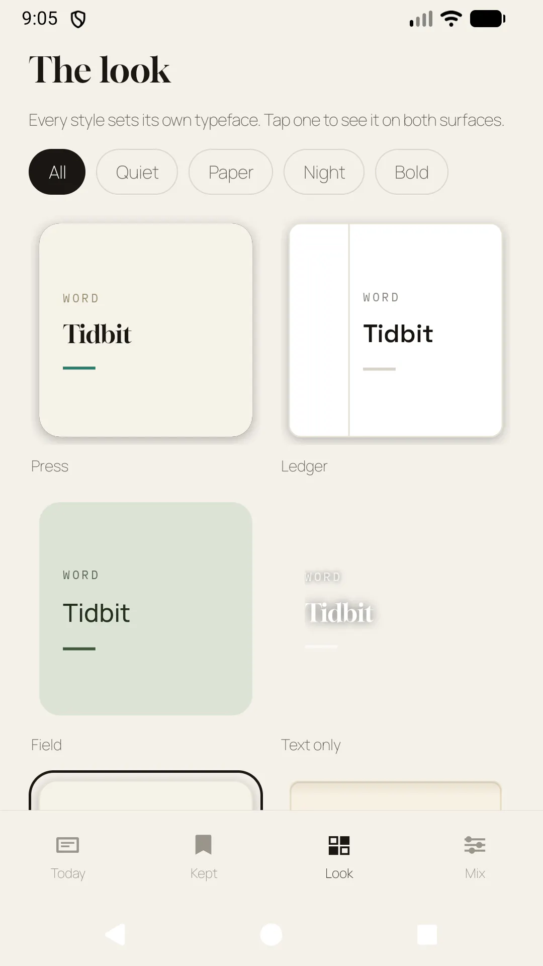 Tidbit — a little something each day gallery image