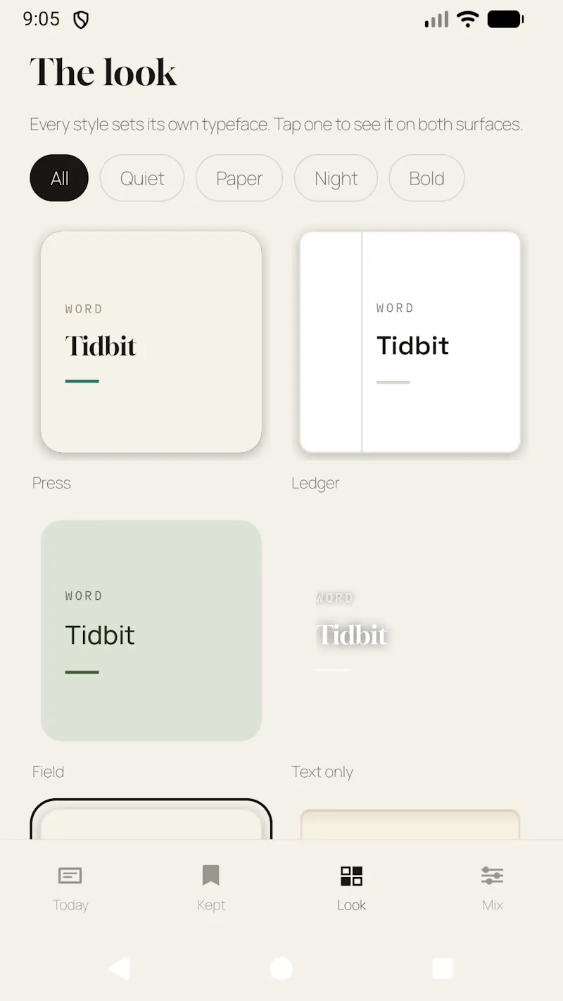 Tidbit — a little something each day screenshot 4