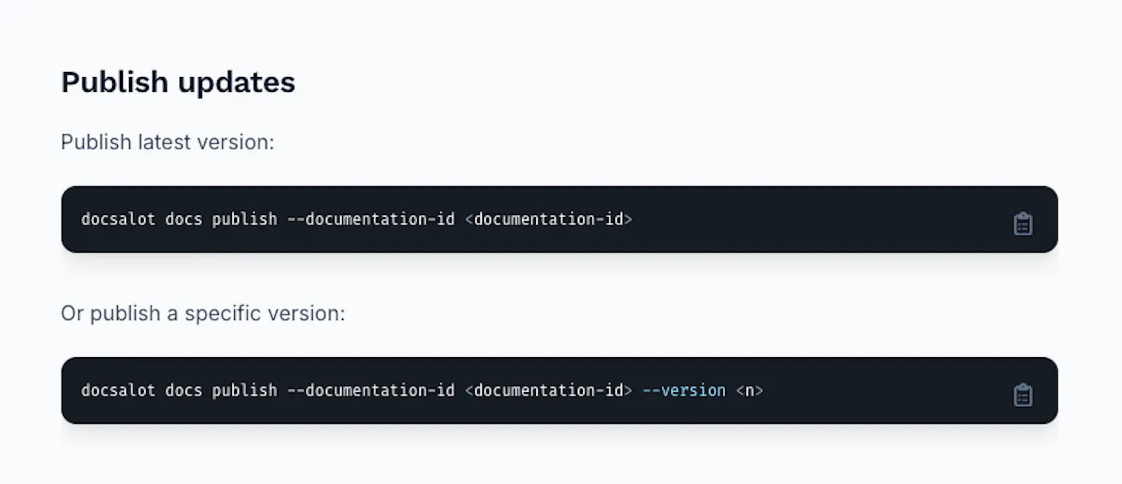 DocsAlot CLI screenshot 10