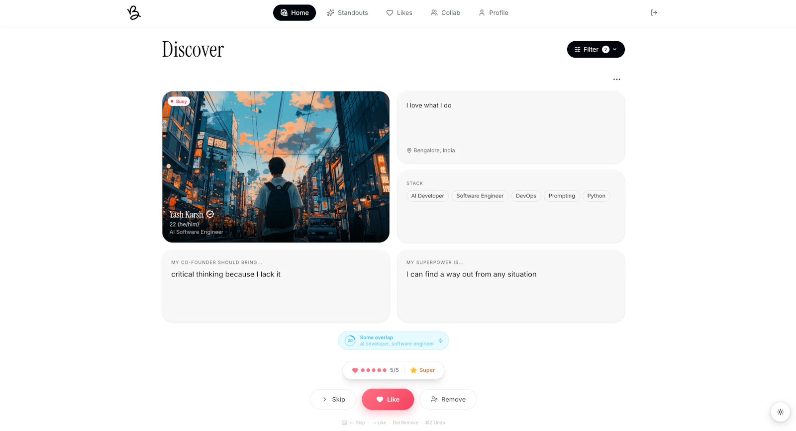 Bondr screenshot 3