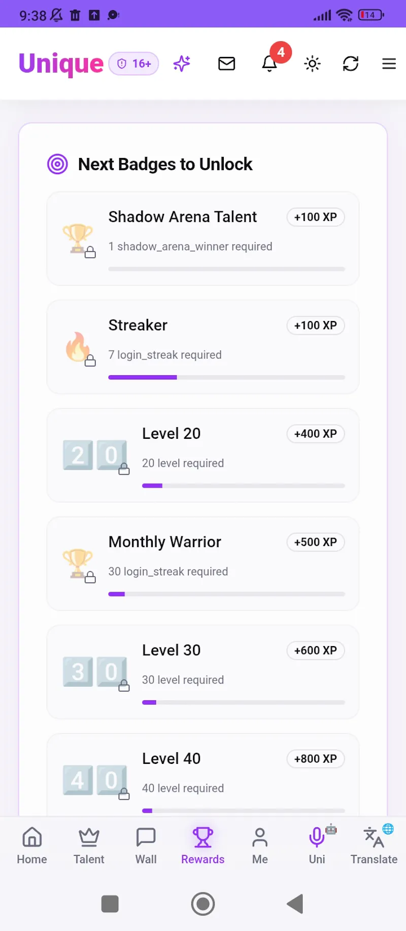 Unique - all in one app screenshot 4