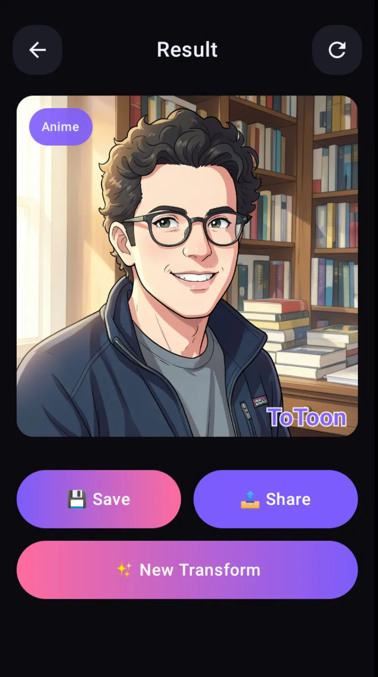 ToToon - Transform Face to Art gallery image