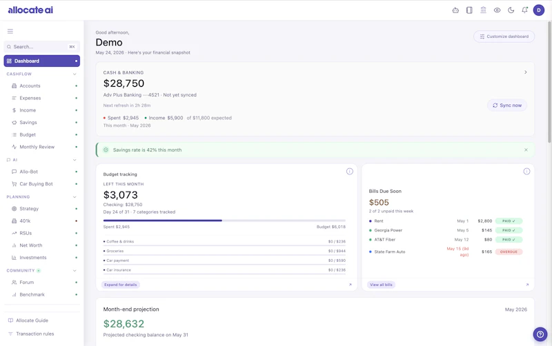 Allocate AI screenshot 4
