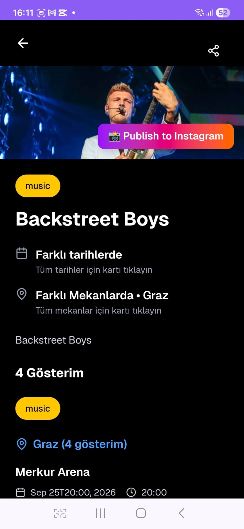 EVENTO - Screenshot 4 showing product features and functionality