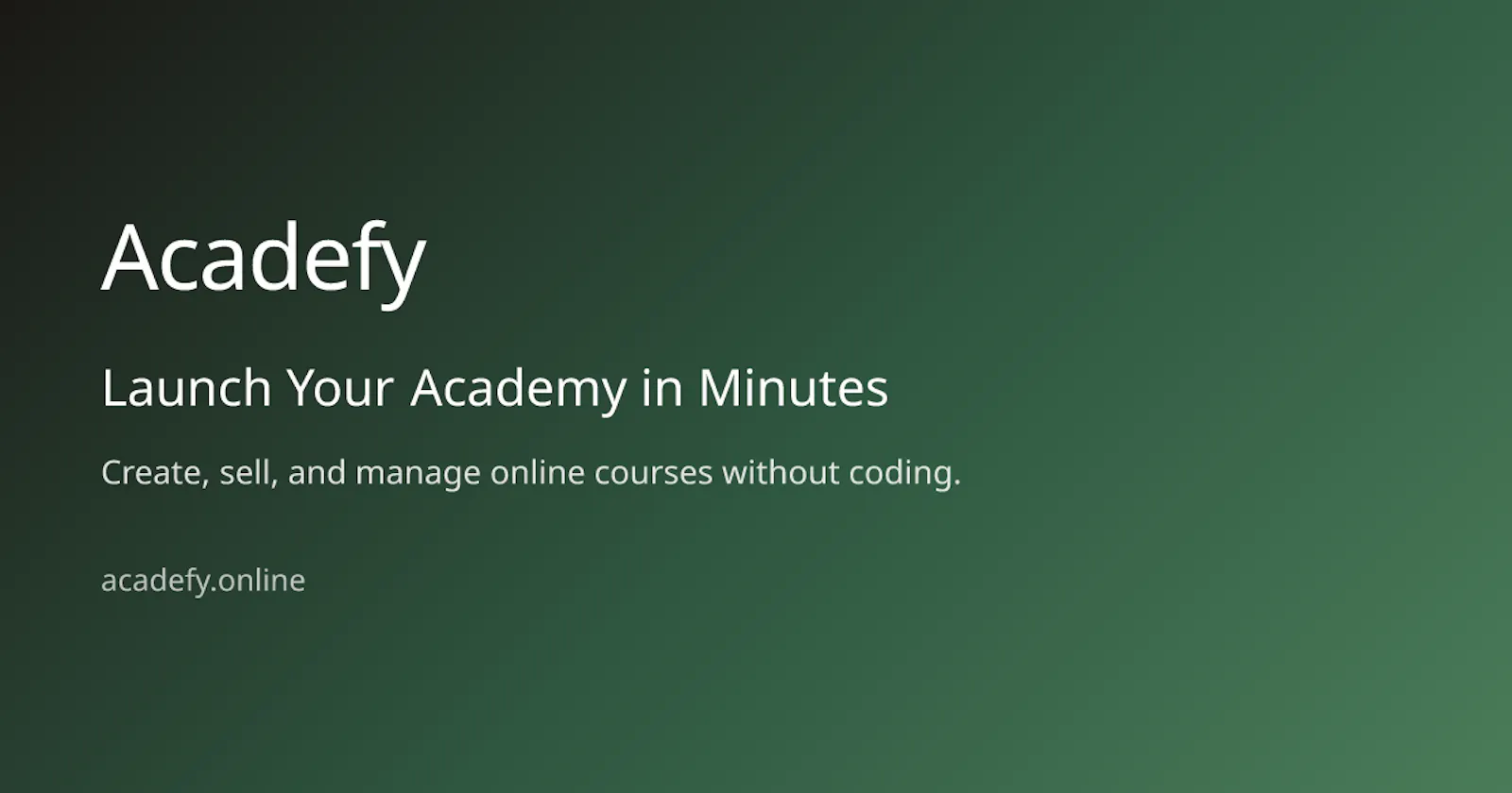 Acadefy screenshot 1