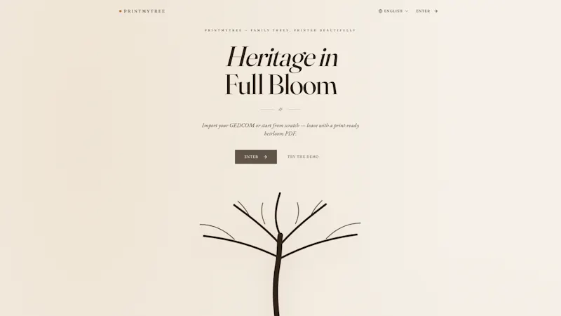 PrintMyTree — Family Tree Posters  screenshot 3