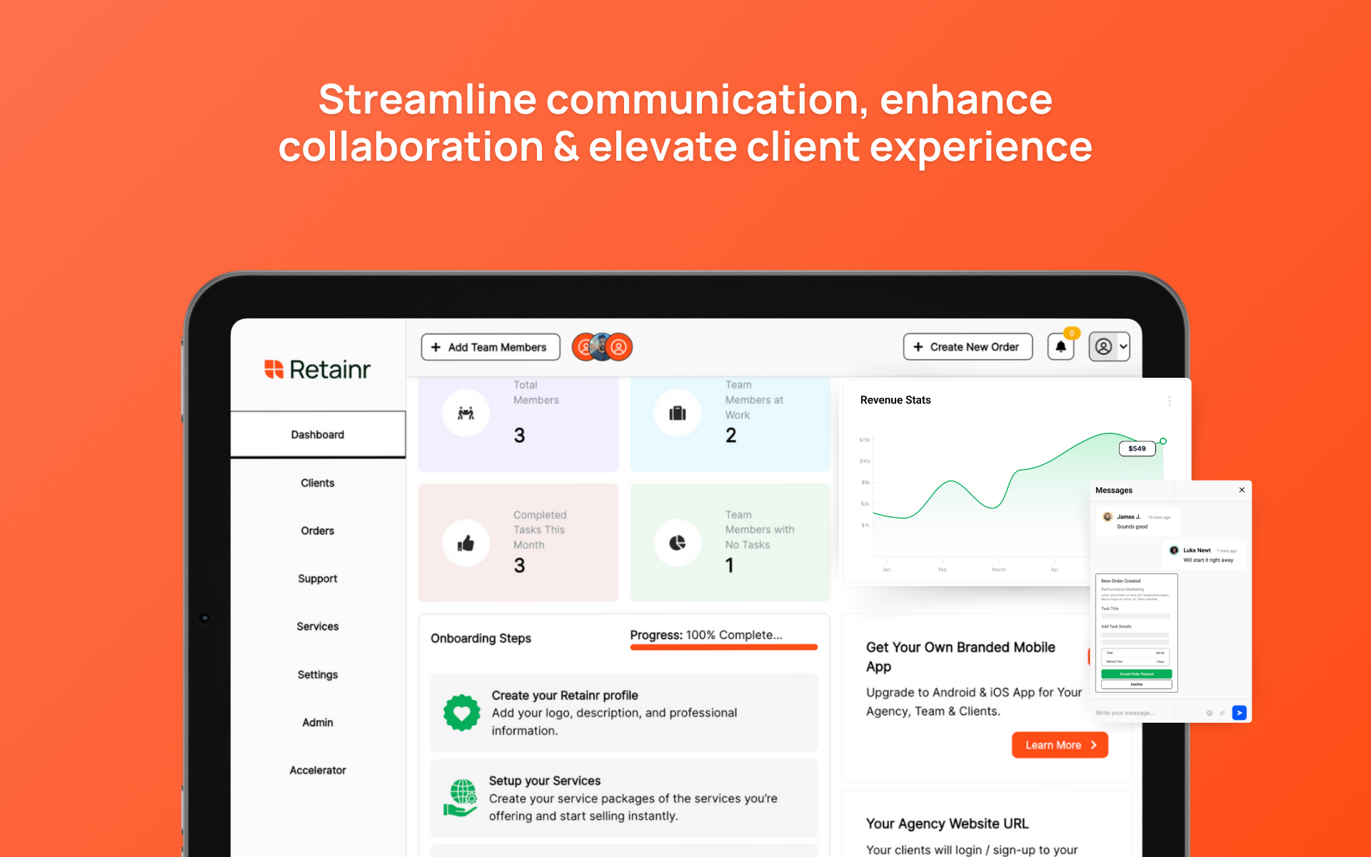 Retainr.io - ग्राहक प्रबंधन मंच जो कौशल को लाभ में बदल देता है मीडिया 5