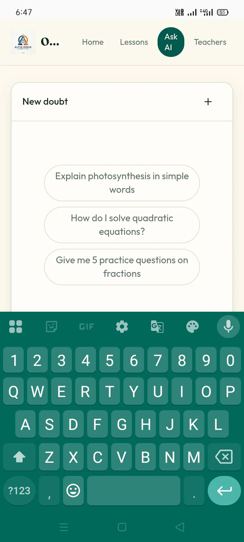Alpha Mega Coaching screenshot 2