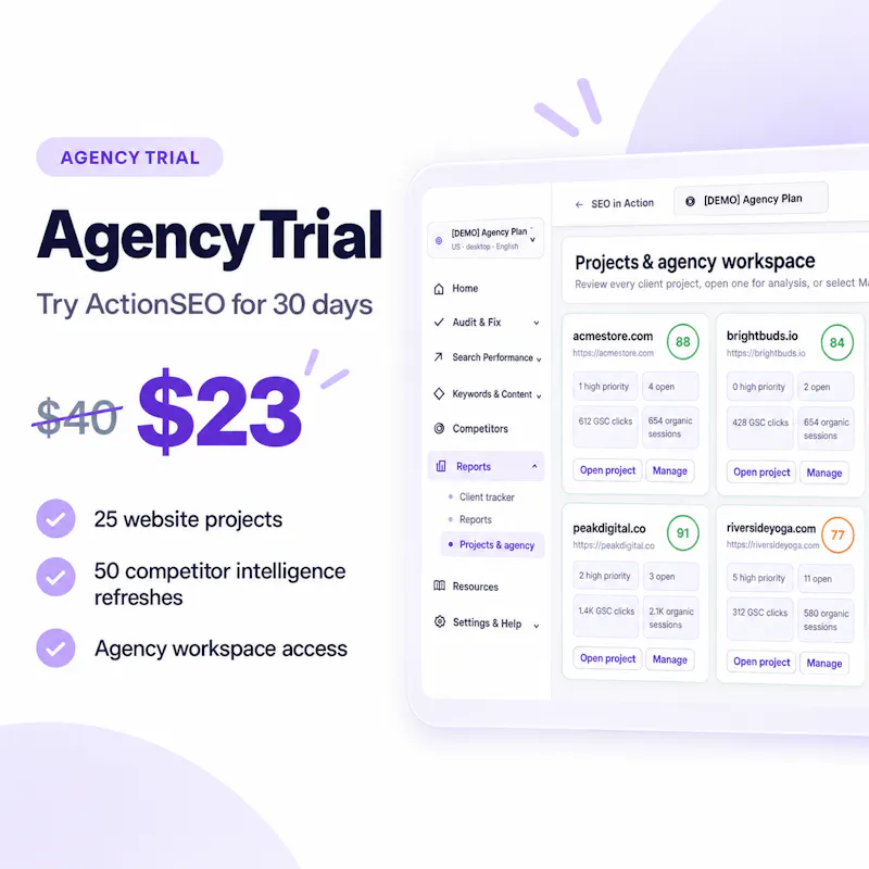 ActionSEO Audit & Report Tool screenshot 6