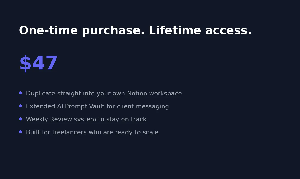 Freelancer OS gallery image