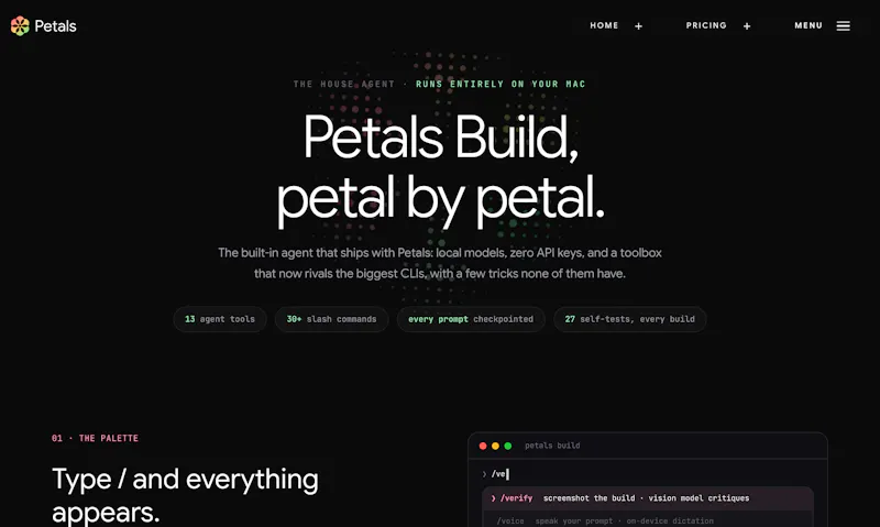 Petals screenshot 2