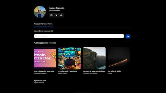 AI圖片生成,建立個人網站,教學影片【ProductHunt 每周精選工具#003】 6 IndexPage 畫面預覽#01