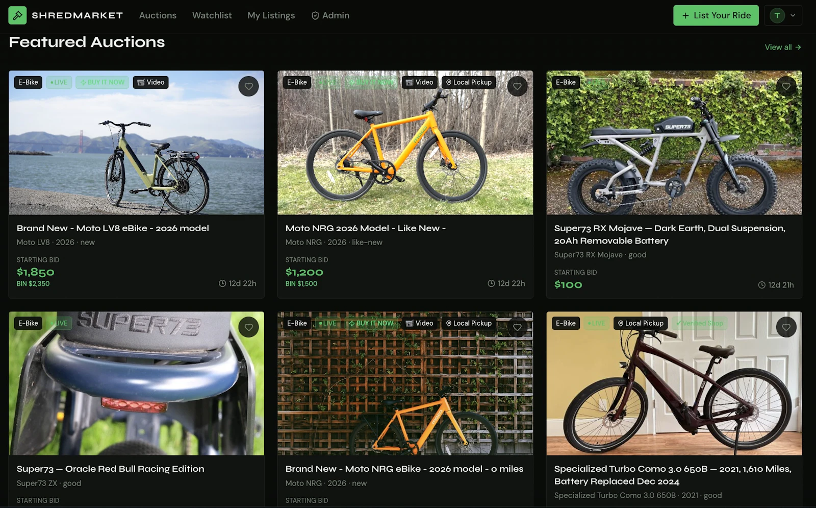 ShredMarket screenshot 2