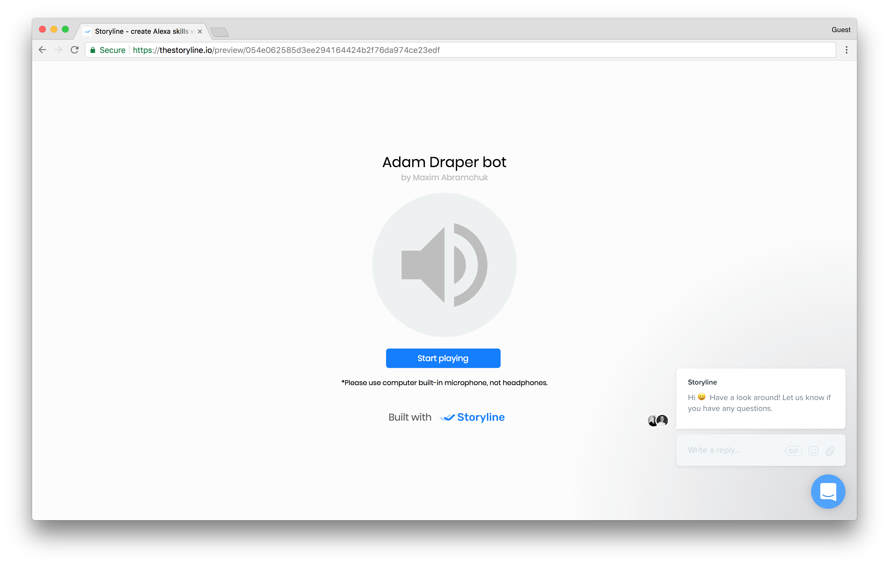 Storyline gallery image