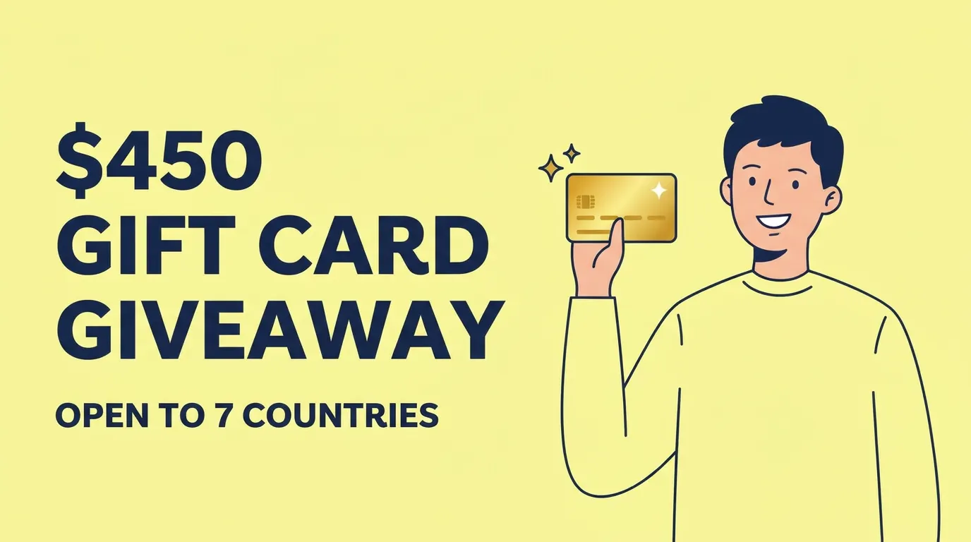 Spend It Your Way: Win a $450 Gift Card