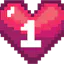 1 Heart Point