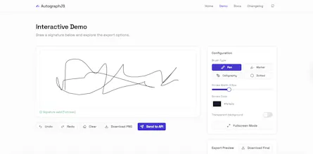 AutographJS gallery image