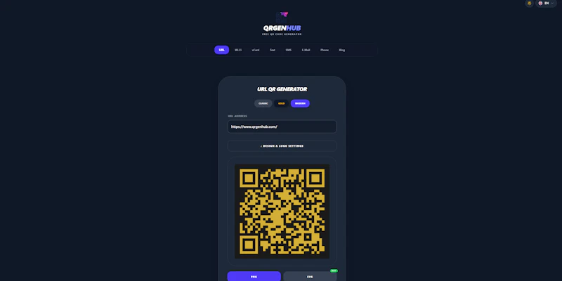 QRGenHub screenshot 2