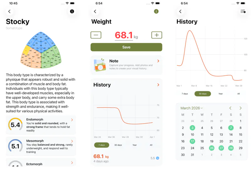 Body Size - Track & Measure screenshot 1