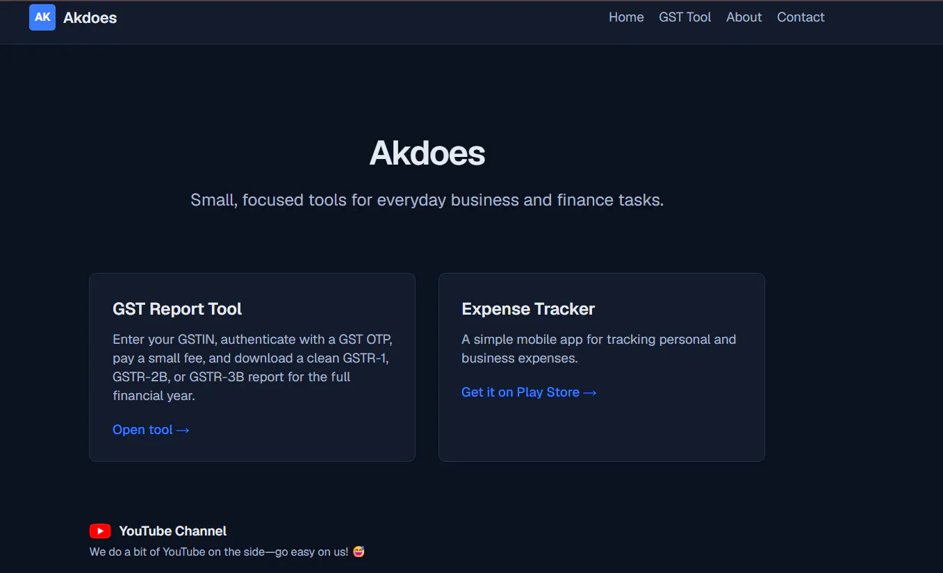 GST report tool by Akdoes gallery image