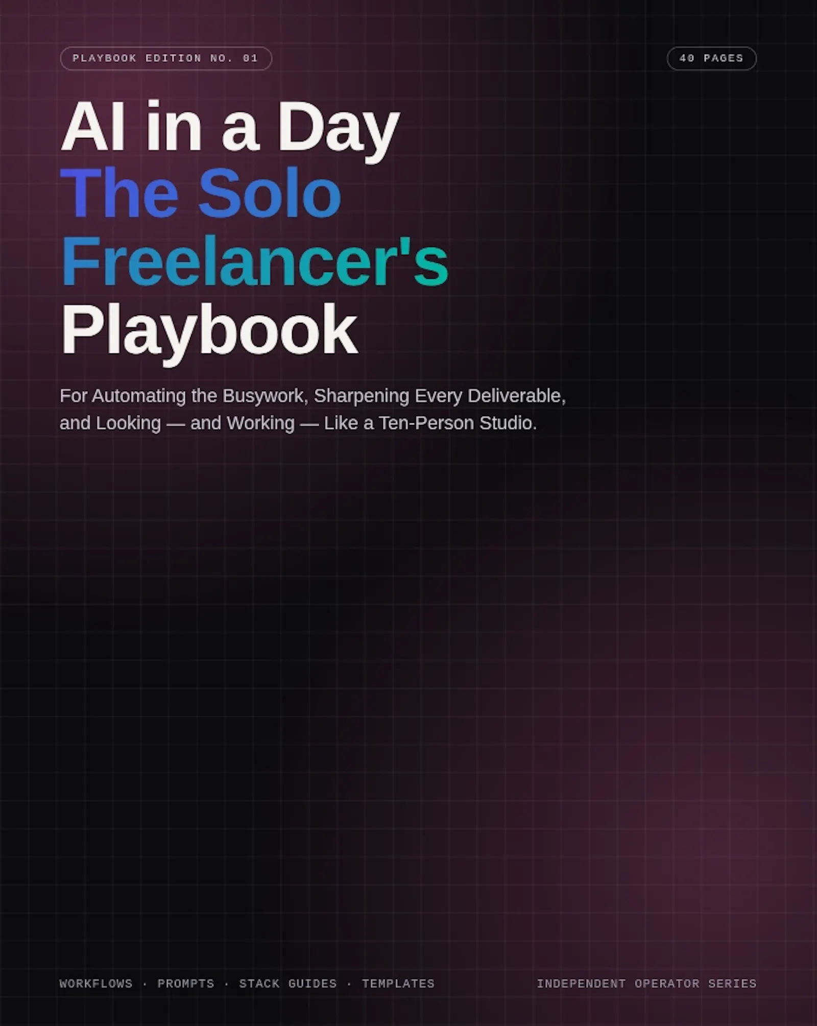 AI in a Day: Solo Freelancer's Playbook screenshot 5