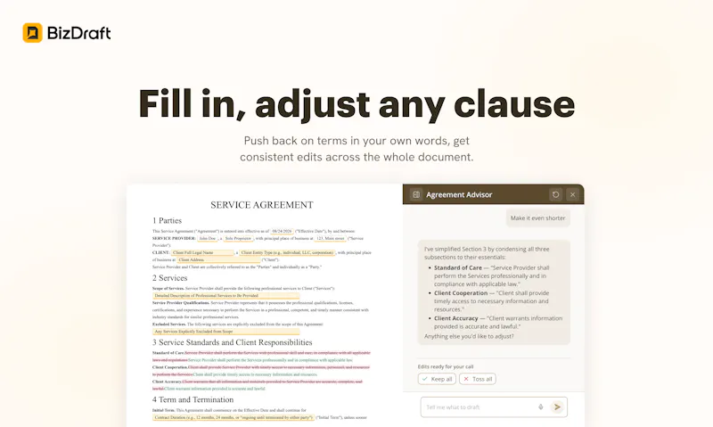 BizDraft screenshot 4