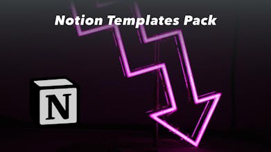 Notion Templates Bundle Pack gallery image