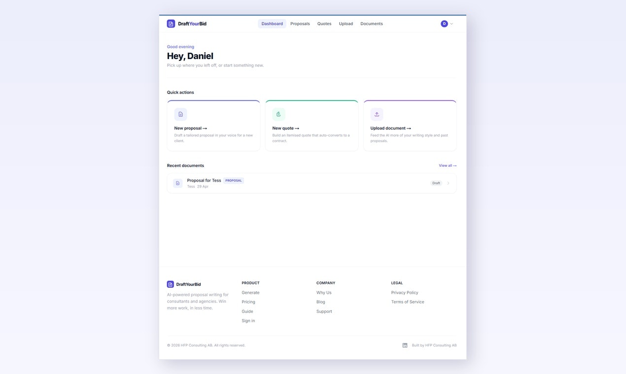 DraftYourBid gallery image