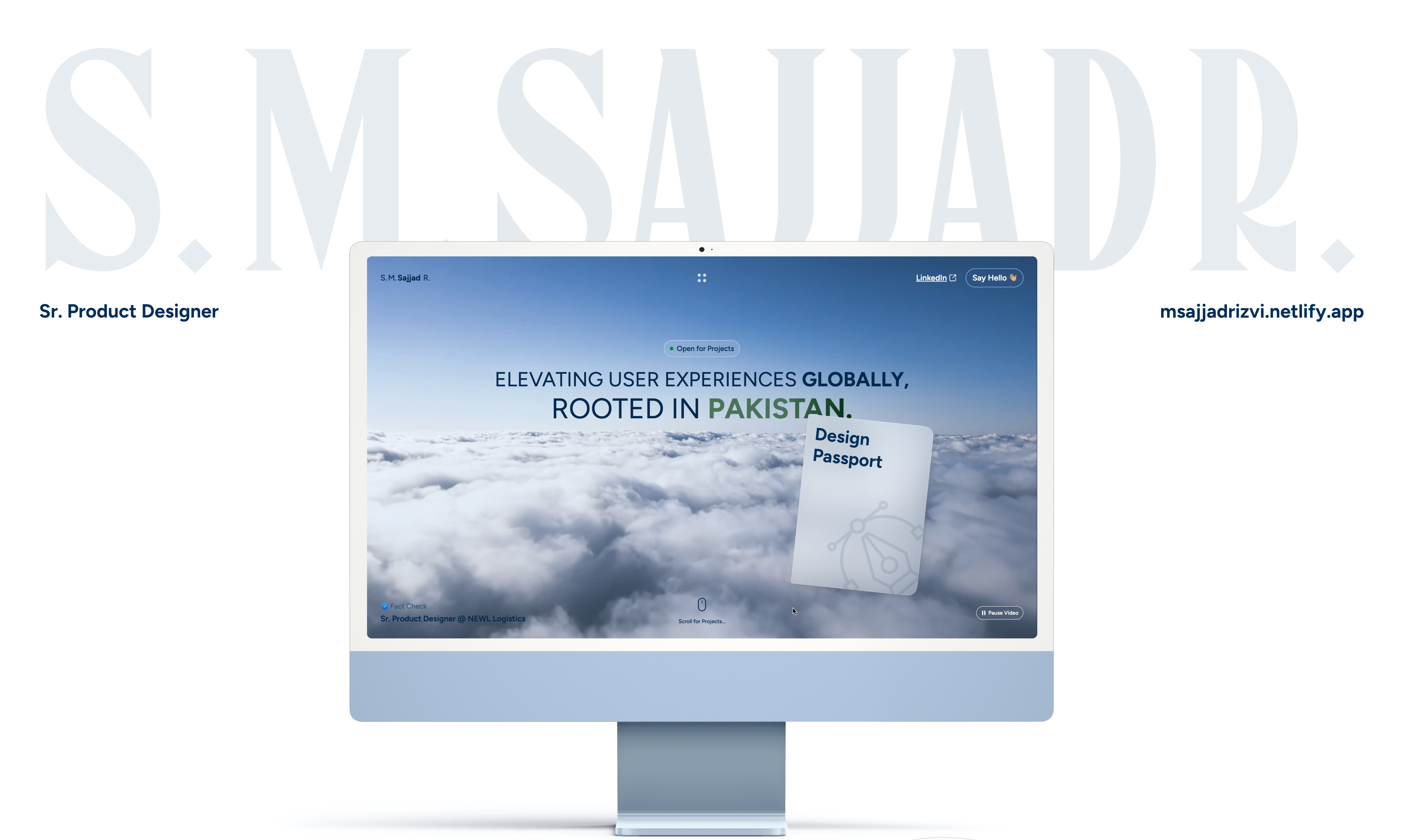 Media S. M. Sajjad R. |Portfolio reka bentuk - Portfolio reka bentuk di mana pemikiran produk memenuhi keperibadian. 2