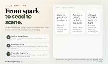 Headcanon Generator gallery image