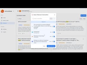 VentureRadar - Marketing using Reddit gallery image