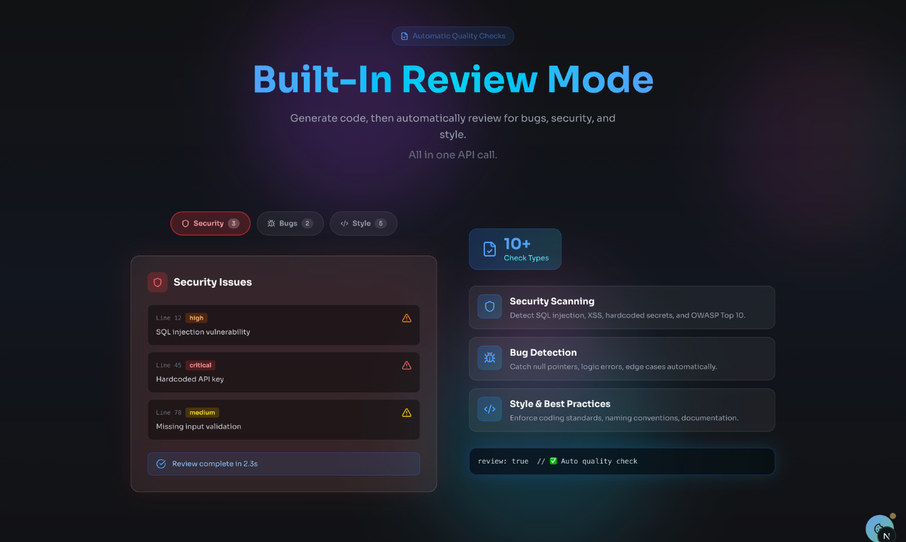 AskCodi - Screenshot 4 showing product features and functionality