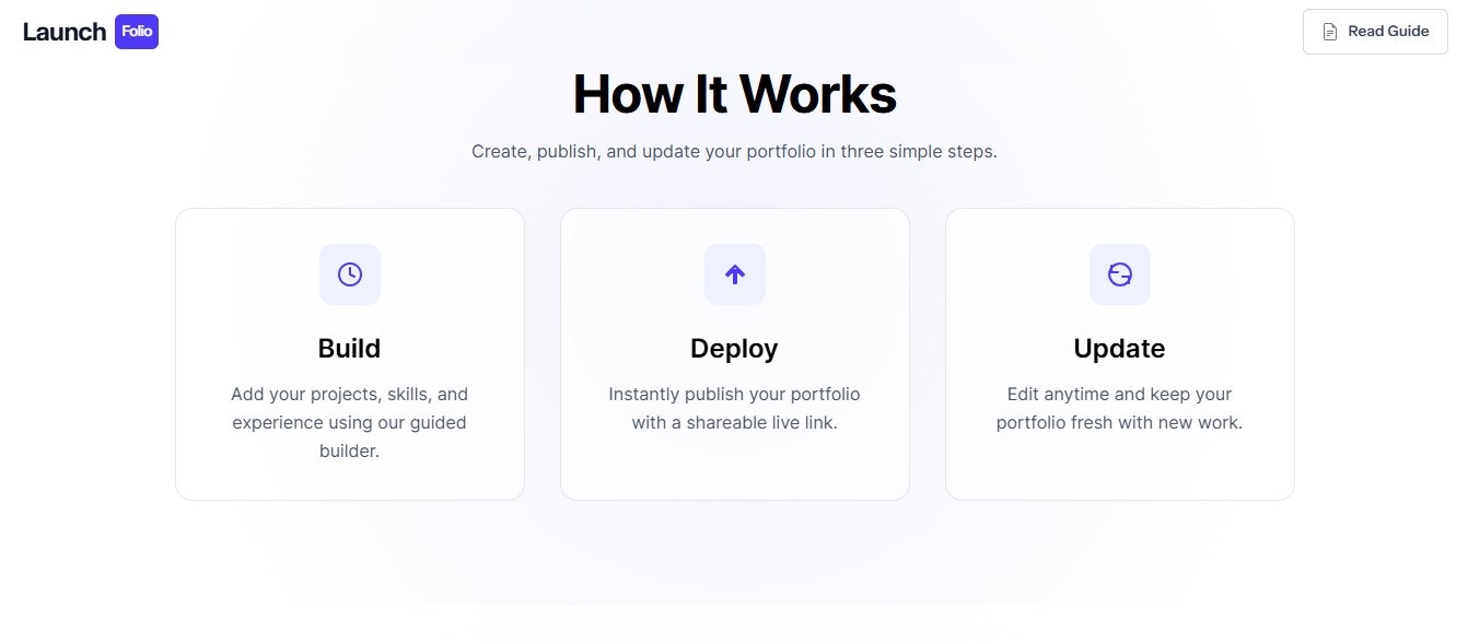LaunchFolio gallery image