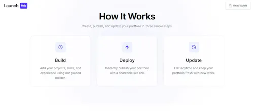 LaunchFolio gallery image