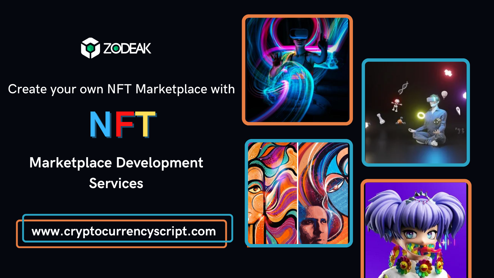 NFT Marketplace Development - Zodeak