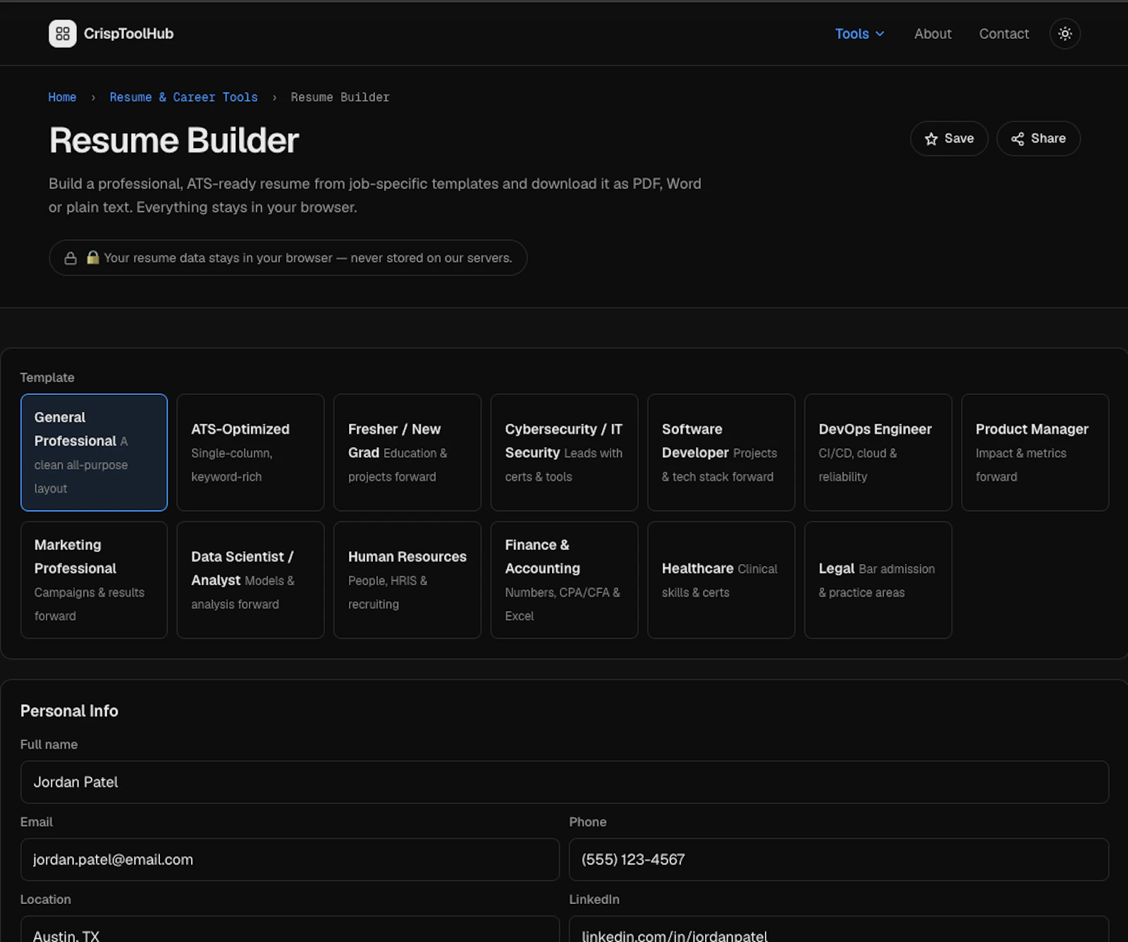 CrispToolHub screenshot 3