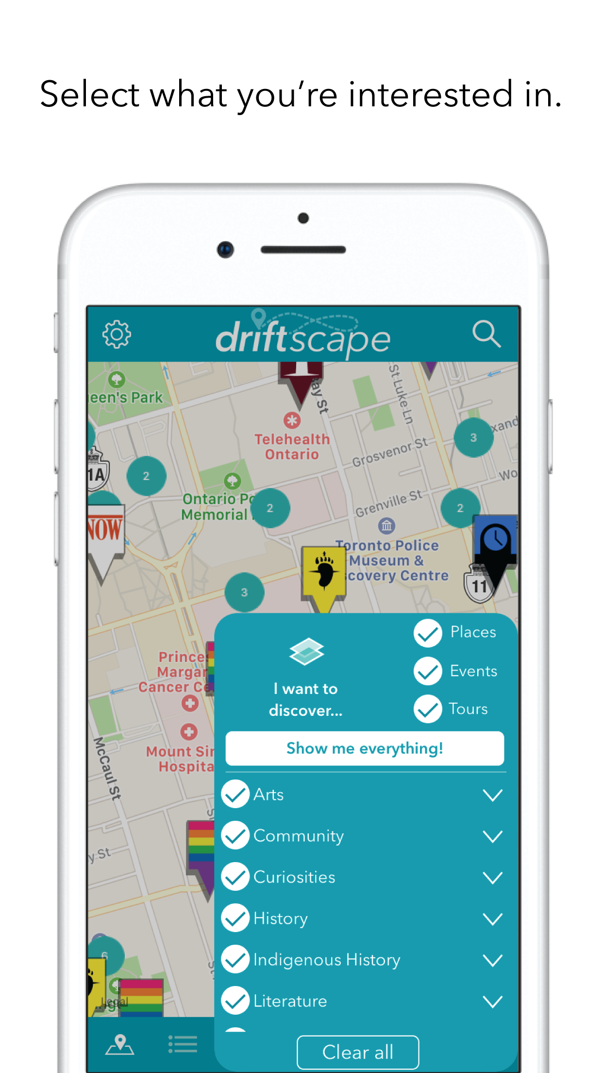Driftscape App gallery image