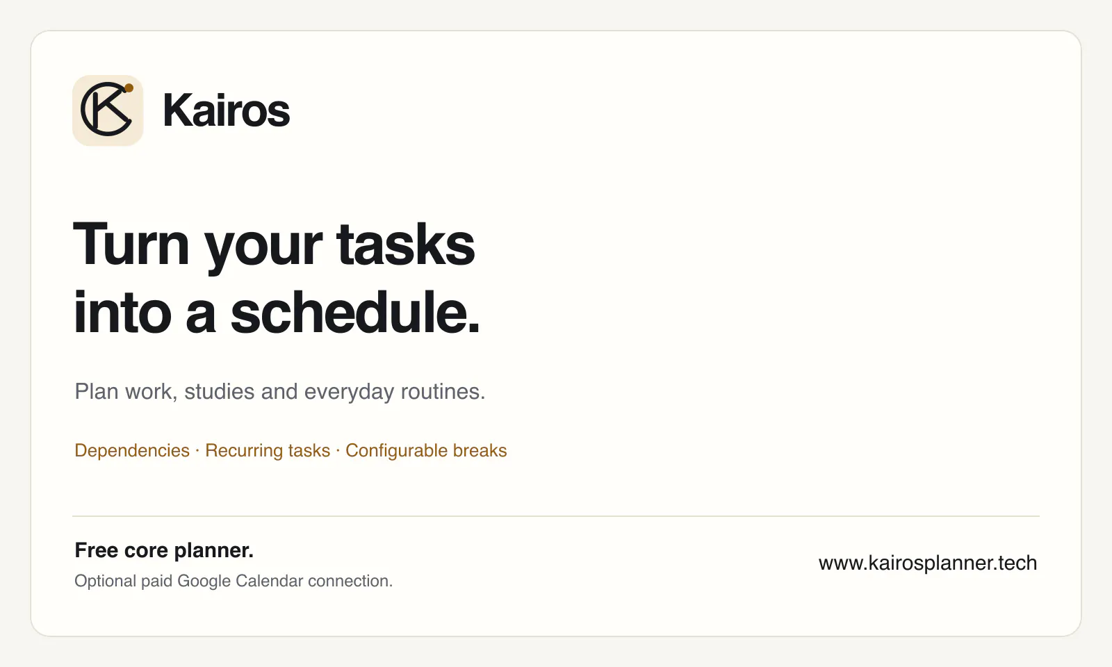 Kairos gallery image