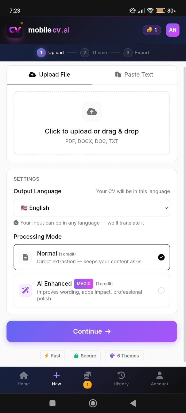 MobileCV gallery image