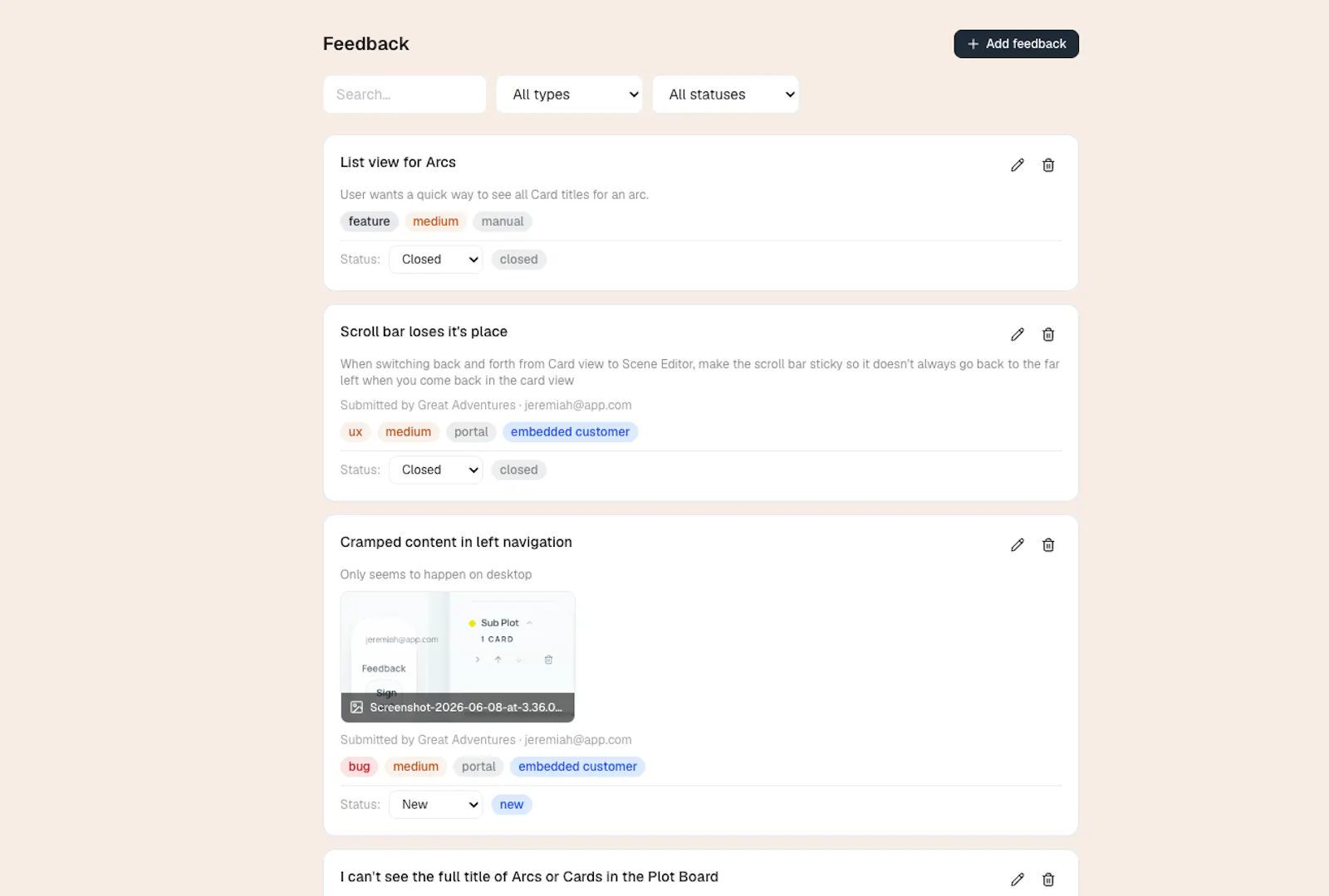 Product Signals screenshot 5