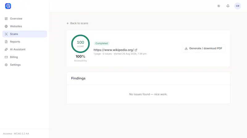 Accewa  screenshot 2