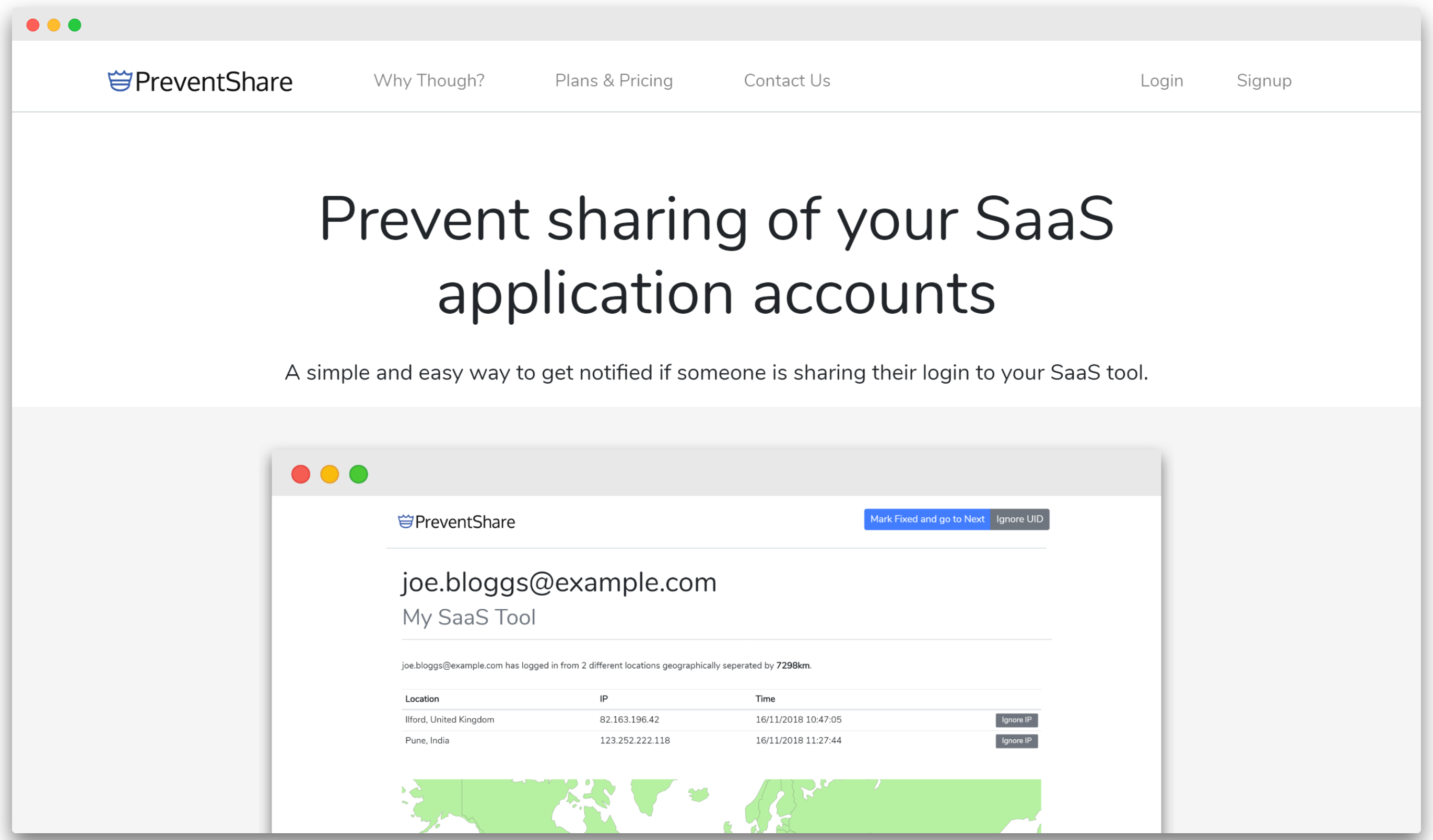 PreventShare gallery image
